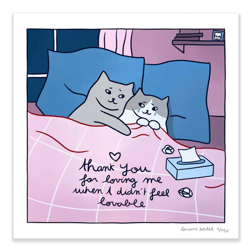 THANK YOU FOR LOVING ME