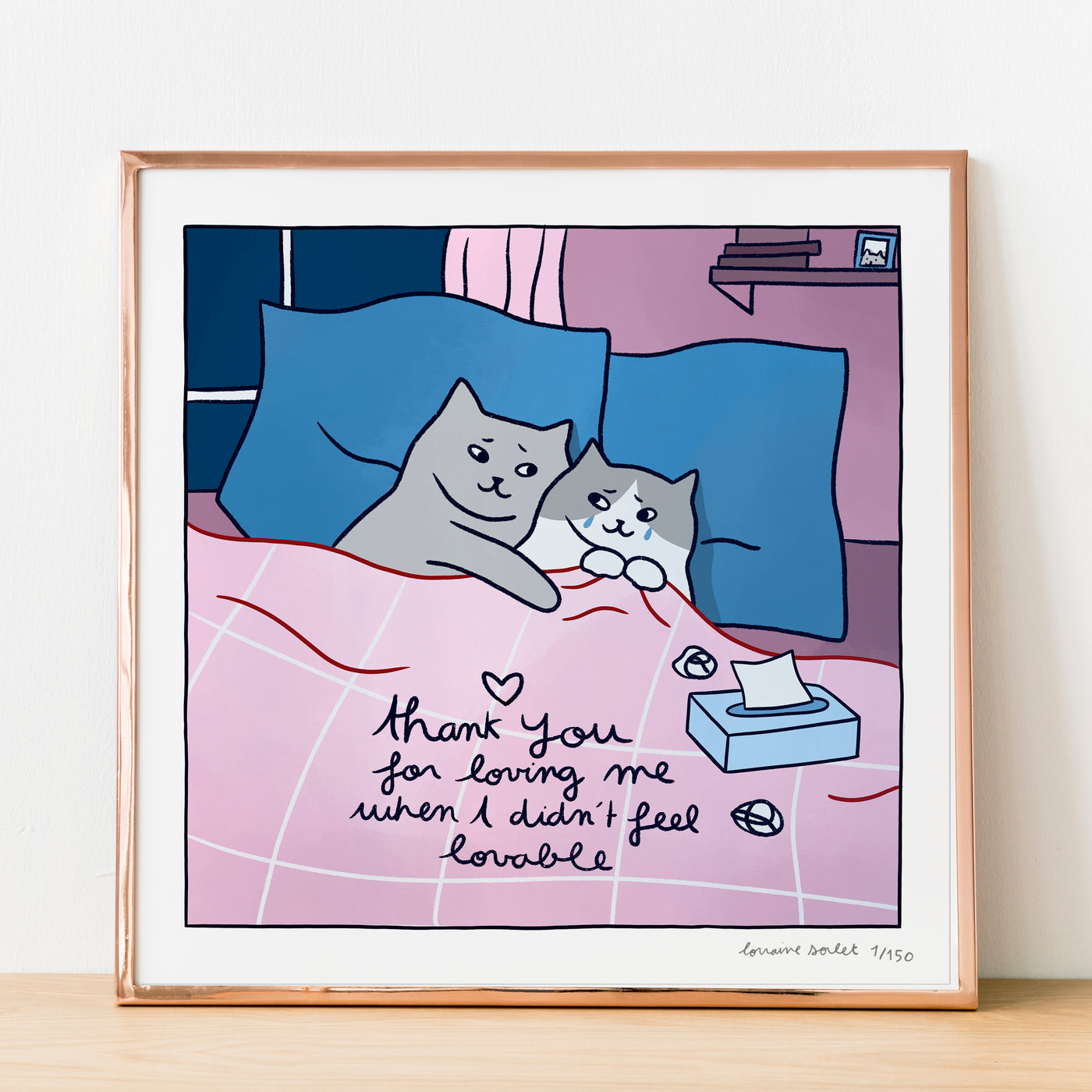 THANK YOU FOR LOVING ME