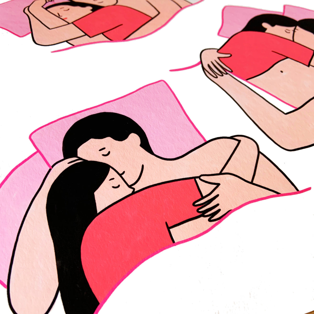 Les amants endormis