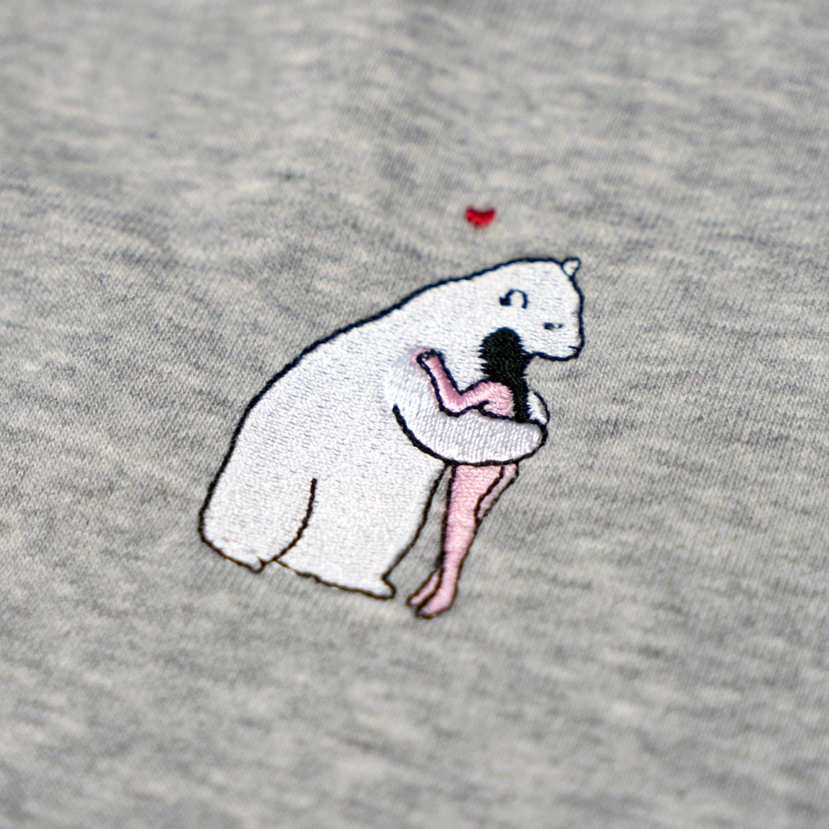 Sweat à capuche Ours Love
