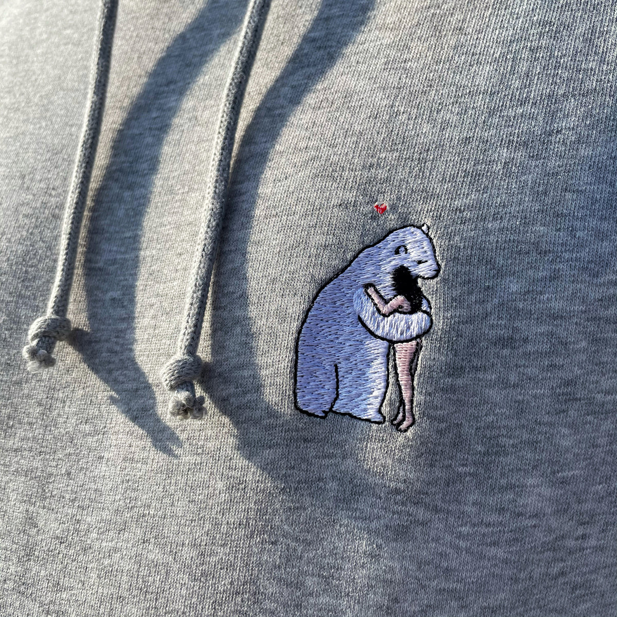 Sweat à capuche Ours Love