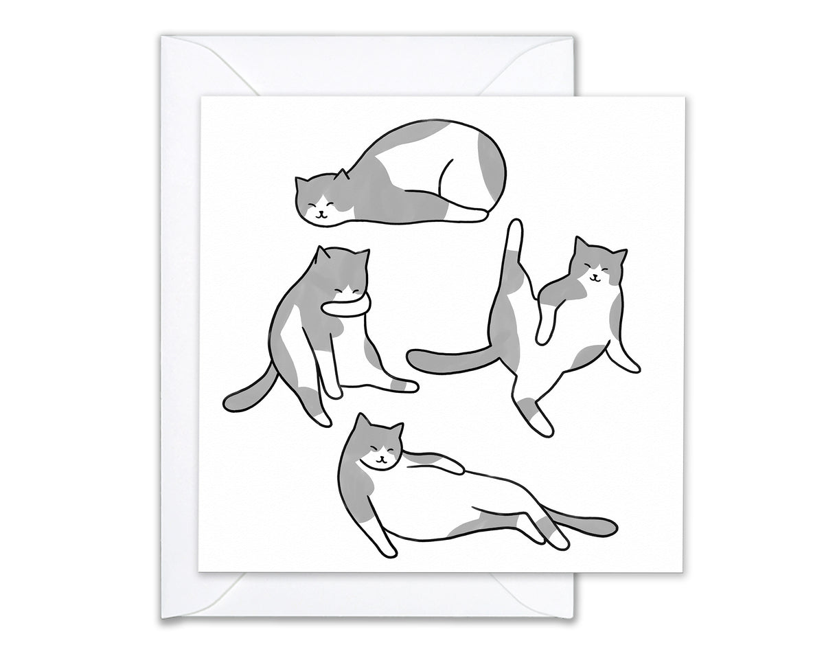 La vie du chat / Carte de voeux